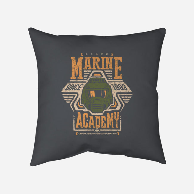 Space Marine Academy-none removable cover throw pillow-Olipop