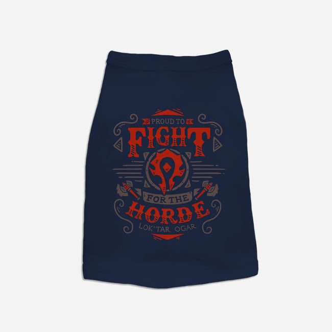 Fight for the Horde-dog basic pet tank-Typhoonic