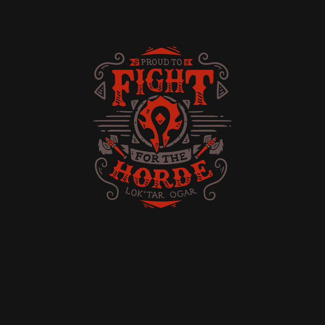 Fight for the Horde-youth pullover sweatshirt-Typhoonic