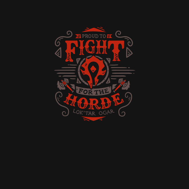 Fight for the Horde-womens fitted tee-Typhoonic