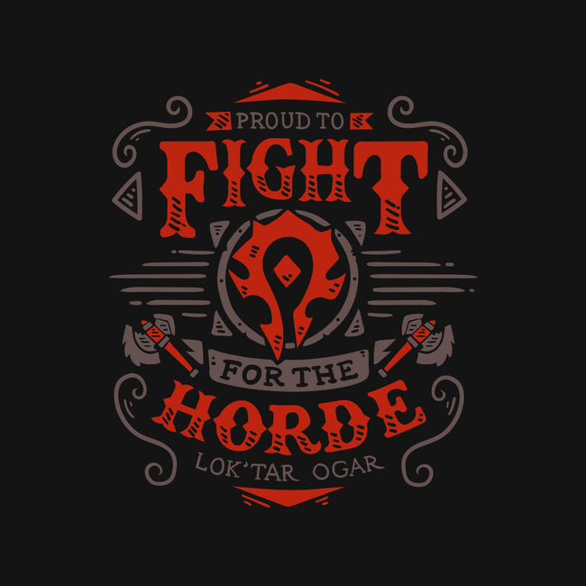 Fight for the Horde-none fleece blanket-Typhoonic