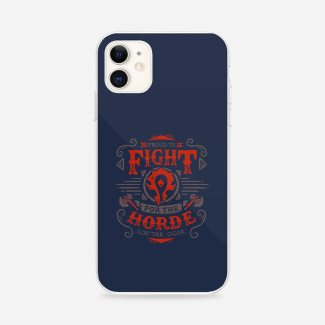 Fight for the Horde-iphone snap phone case-Typhoonic
