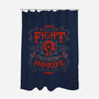 Fight for the Horde-none polyester shower curtain-Typhoonic