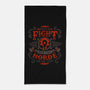 Fight for the Horde-none beach towel-Typhoonic