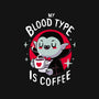 Coffee Vampire-none dot grid notebook-Typhoonic