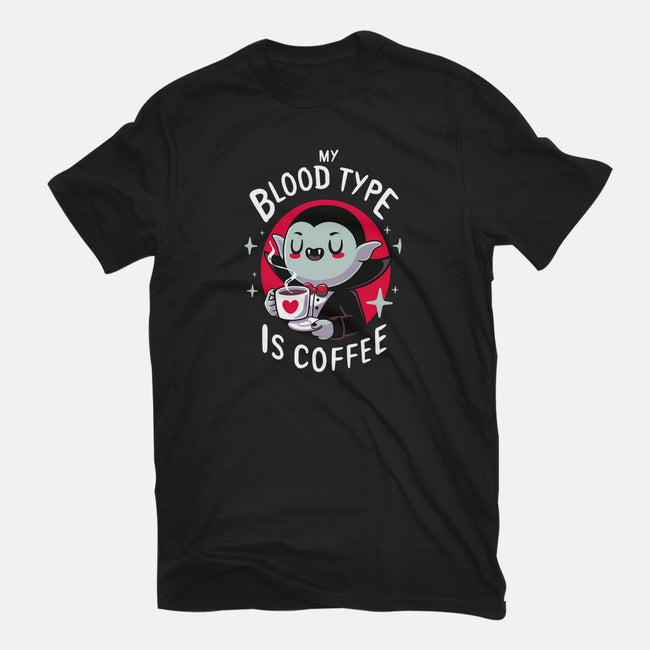 Coffee Vampire-womens basic tee-Typhoonic