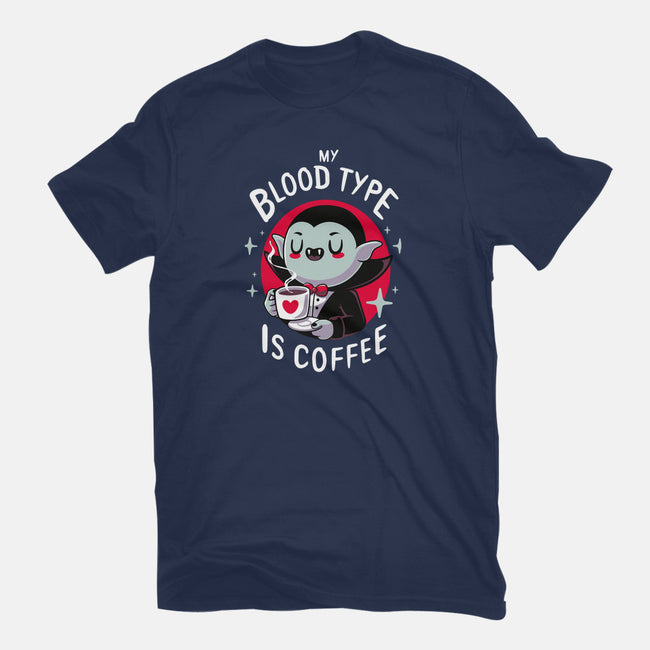 Coffee Vampire-womens basic tee-Typhoonic