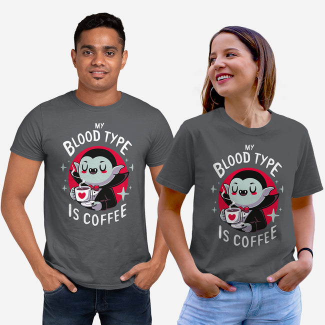 Coffee Vampire-unisex basic tee-Typhoonic