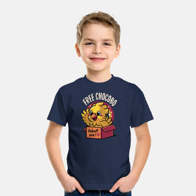 Adopt a Chocobo-youth basic tee-Typhoonic