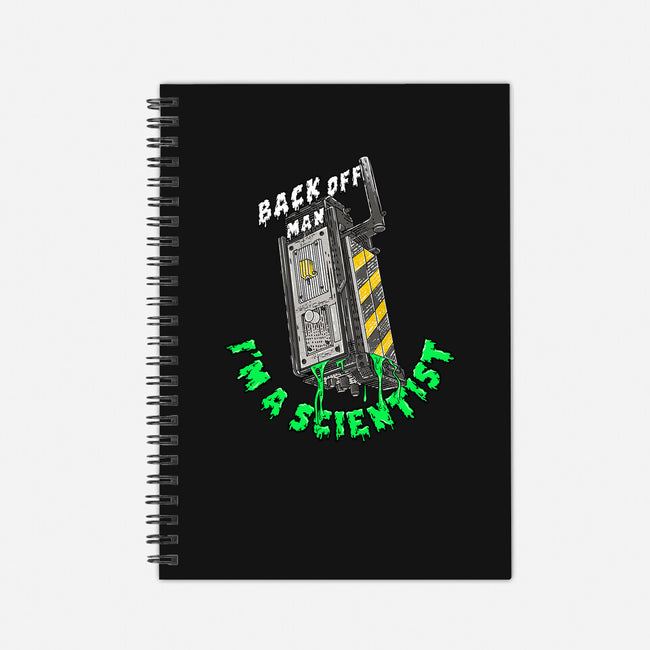 Back Off Man-none dot grid notebook-rocketman_art