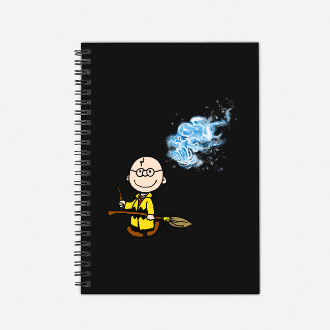Expecto Snoopus-none dot grid notebook-kimgromoll