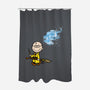 Expecto Snoopus-none polyester shower curtain-kimgromoll