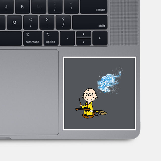 Expecto Snoopus-none glossy sticker-kimgromoll