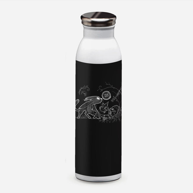 White Guardian-none water bottle drinkware-dumbassman