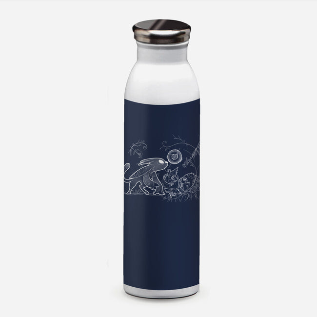 White Guardian-none water bottle drinkware-dumbassman