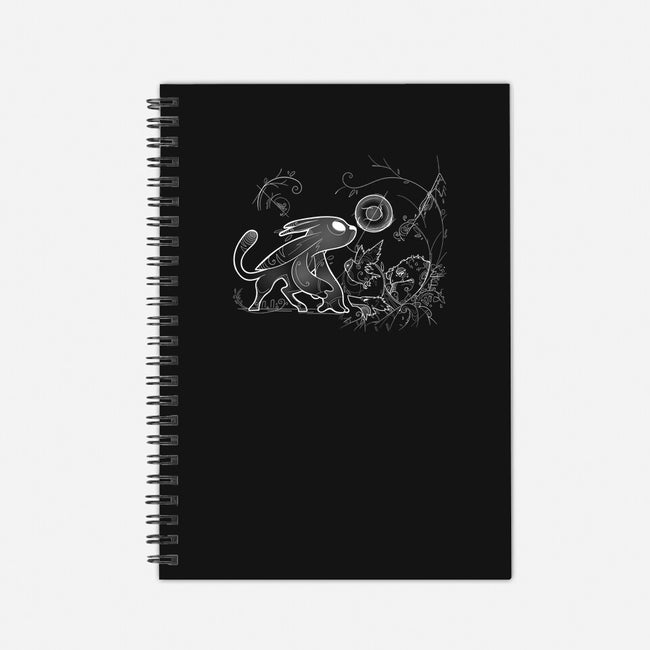 White Guardian-none dot grid notebook-dumbassman