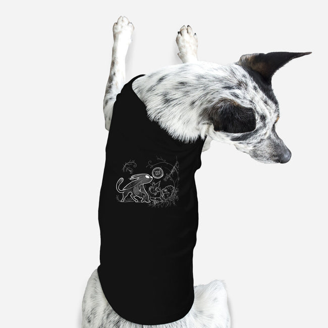 White Guardian-dog basic pet tank-dumbassman