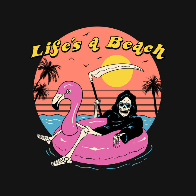 Life's a Beach-none fleece blanket-vp021