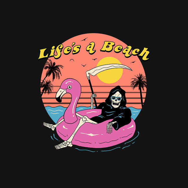 Life's a Beach-womens basic tee-vp021