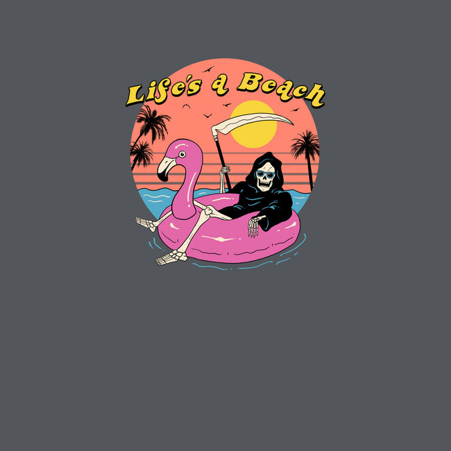 Life's a Beach-womens off shoulder sweatshirt-vp021