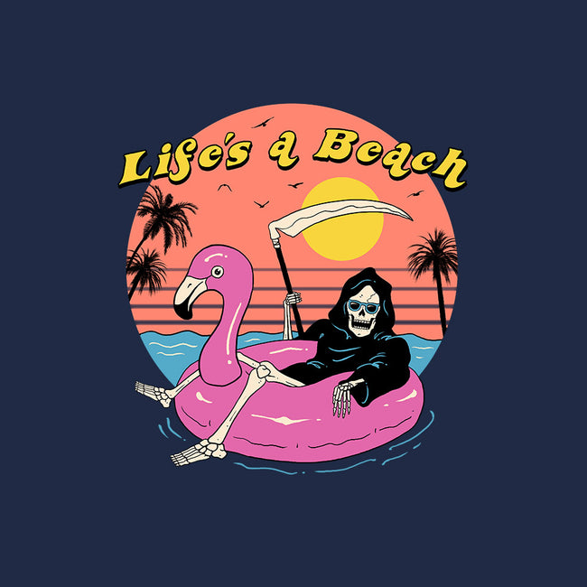 Life's a Beach-womens fitted tee-vp021