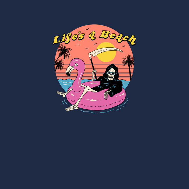 Life's a Beach-womens off shoulder sweatshirt-vp021