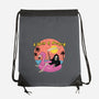 Life's a Beach-none drawstring bag-vp021
