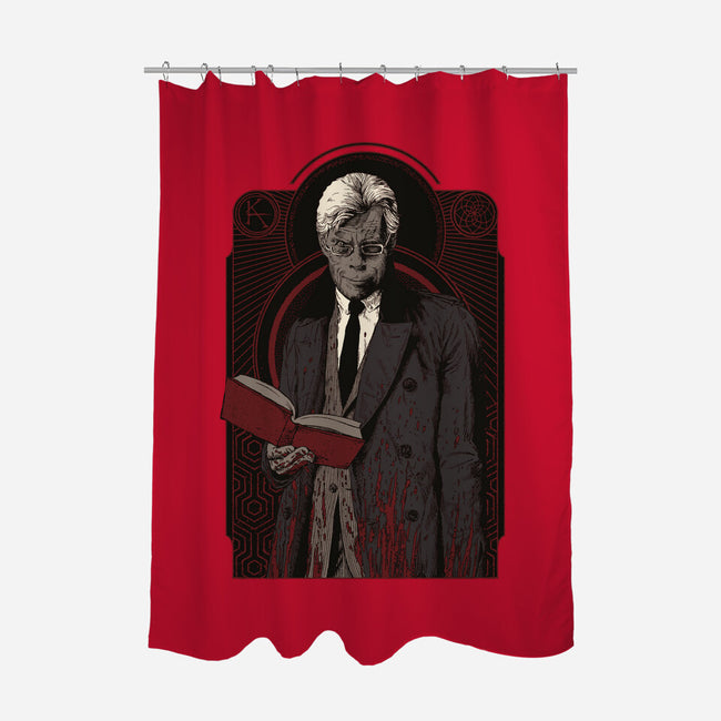 King-none polyester shower curtain-Hafaell