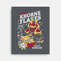 Khorne Flakes-none stretched canvas-Nemons