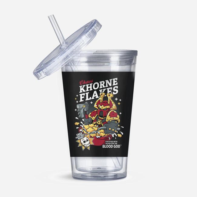 Khorne Flakes-none acrylic tumbler drinkware-Nemons