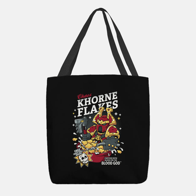 Khorne Flakes-none basic tote-Nemons