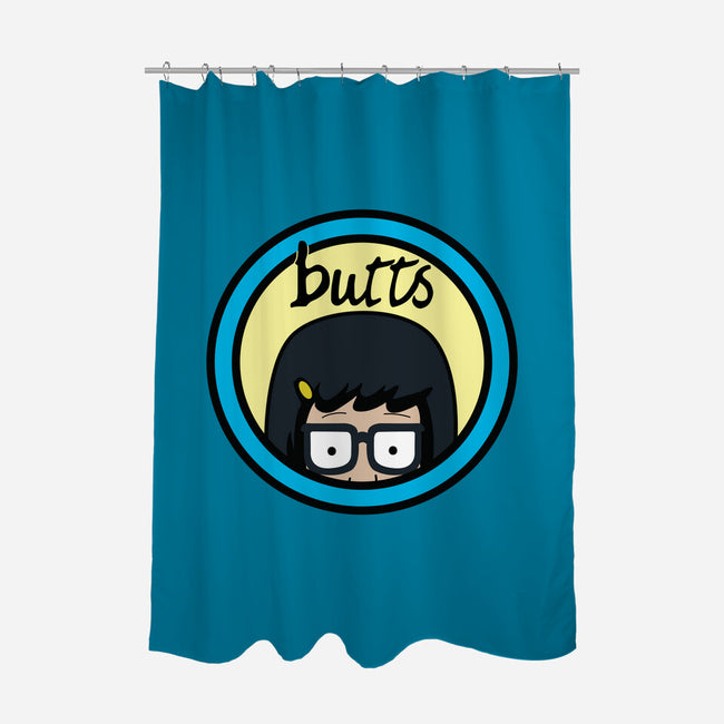 Tina-none polyester shower curtain-piercek26