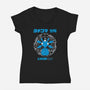 Walker Squad-womens v-neck tee-pigboom