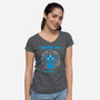 Walker Squad-womens v-neck tee-pigboom
