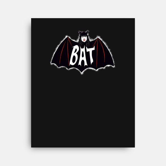 Nadja Bat-none stretched canvas-kentcribbs