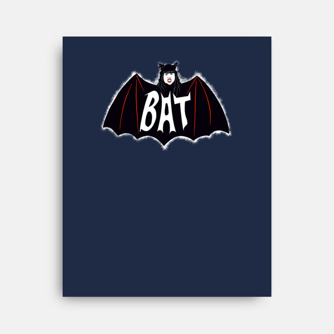 Nadja Bat-none stretched canvas-kentcribbs