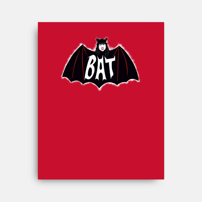 Nadja Bat-none stretched canvas-kentcribbs