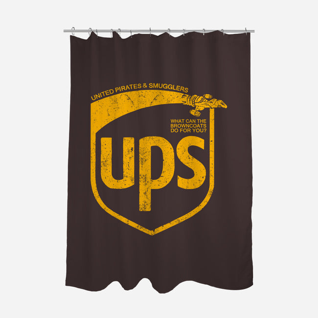 United Pirates and Smugglers-none polyester shower curtain-kg07