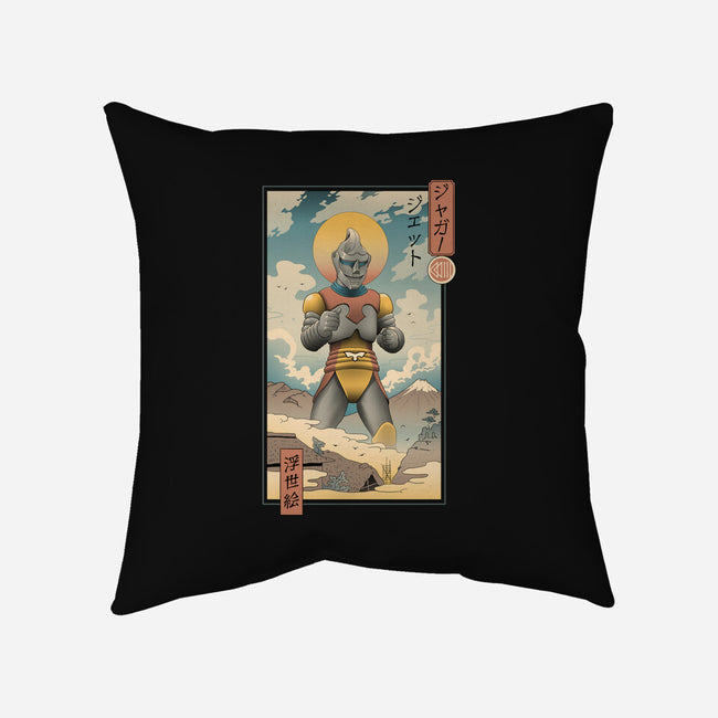 Mega Robot-none removable cover w insert throw pillow-vp021