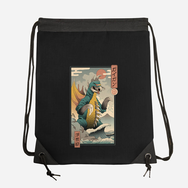 Metal Monster-none drawstring bag-vp021