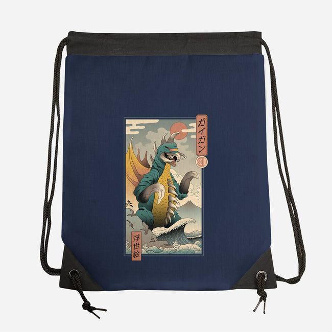 Metal Monster-none drawstring bag-vp021