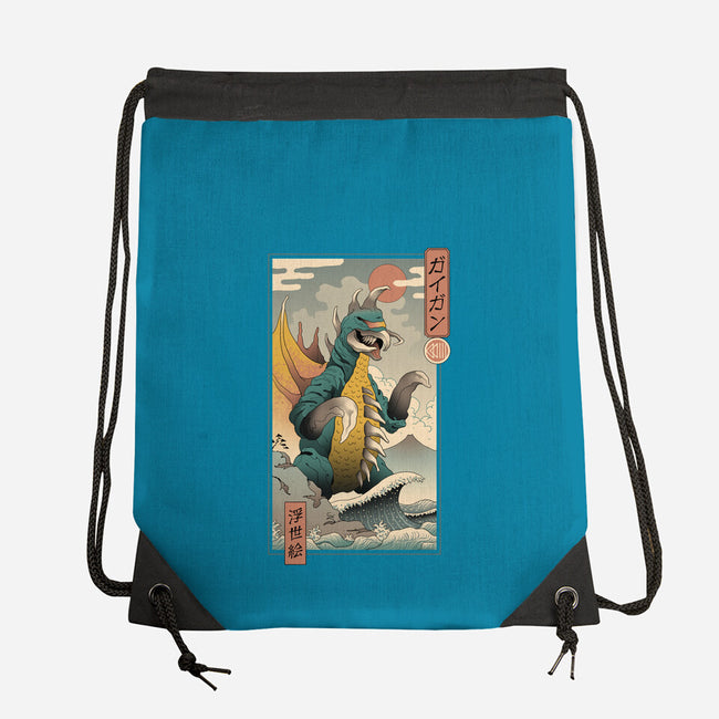 Metal Monster-none drawstring bag-vp021