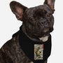 Metal Monster-dog bandana pet collar-vp021