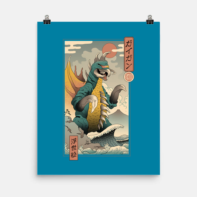 Metal Monster-none matte poster-vp021