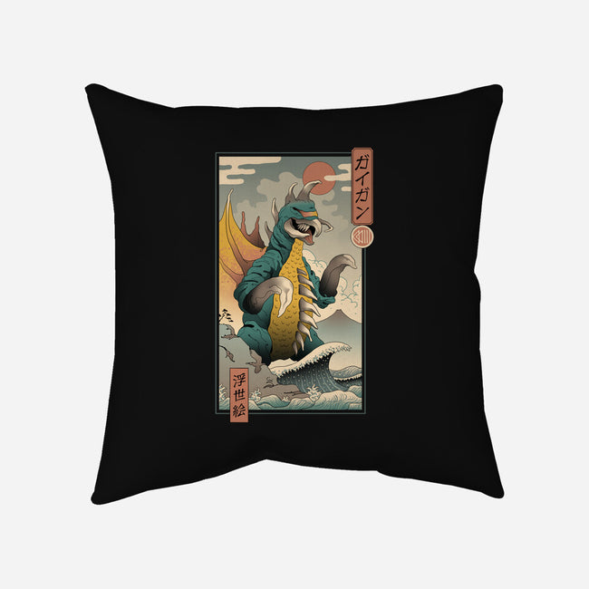 Metal Monster-none non-removable cover w insert throw pillow-vp021