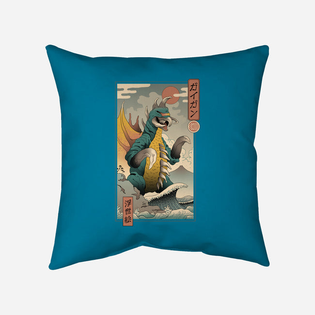 Metal Monster-none non-removable cover w insert throw pillow-vp021