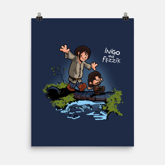Inigo and Fezzik-none matte poster-Boggs Nicolas