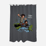 Inigo and Fezzik-none polyester shower curtain-Boggs Nicolas