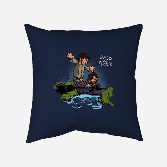 Inigo and Fezzik-none removable cover throw pillow-Boggs Nicolas