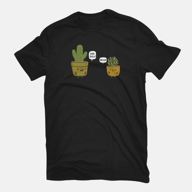 Succ and Prick-womens basic tee-fartyplants